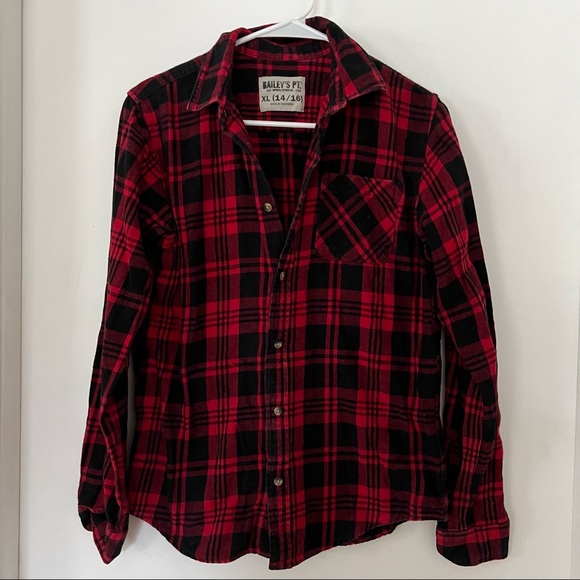 Bailey’s PT youth XL flannel - Picture 1 of 3